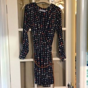 Lucy Love blue dot dress